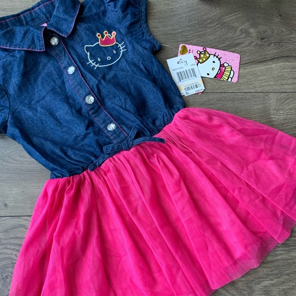 {NWT} Toddler Girls Hello Kitty Dress (2T) - Picture 3 of 6